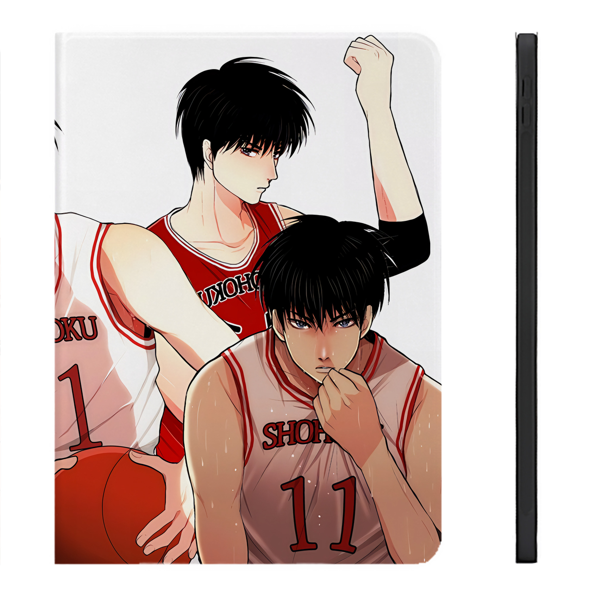 （画像用） SLAM DUNK／スラムダンク IPadケース ペンホルダー付き ブックスタイルデザイン